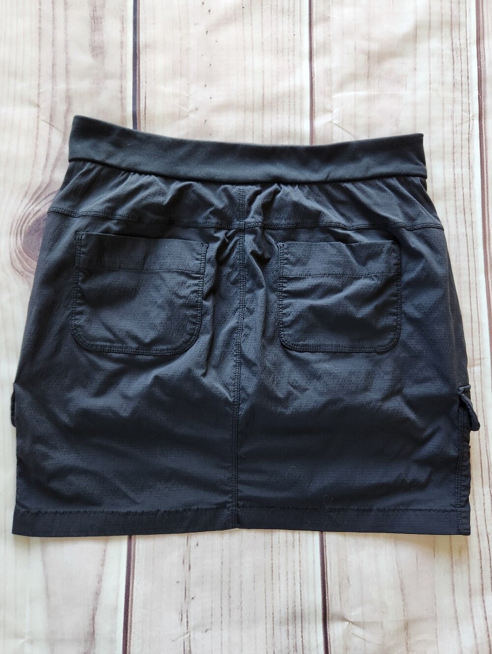 Athleta "Trekkie 2.0 Skort" Black | Women's Size 10 - Picture 4 of 9